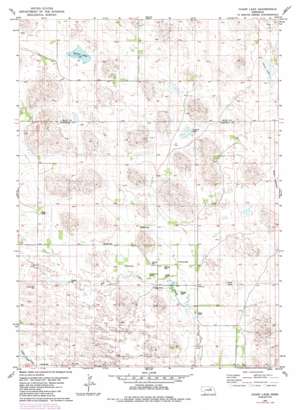 Chain Lake USGS topographic map 42098a8