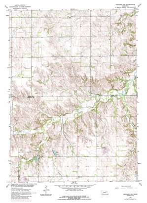 Orchard Nw topo map