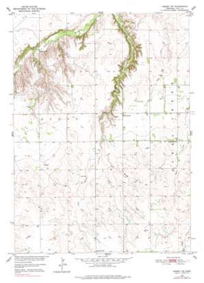 Dorsey NW USGS topographic map 42098f4