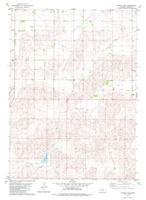 Hofeld Lake USGS topographic map 42099d7