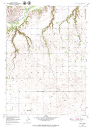Carns USGS topographic map 42099f4