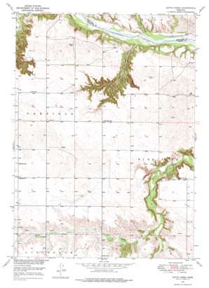 Dutch Creek USGS topographic map 42099f7