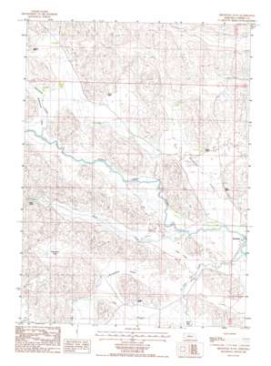 Brownlee Flats topo map