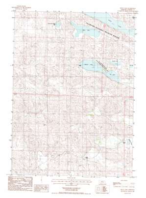 Mule Lake USGS topographic map 42100d6