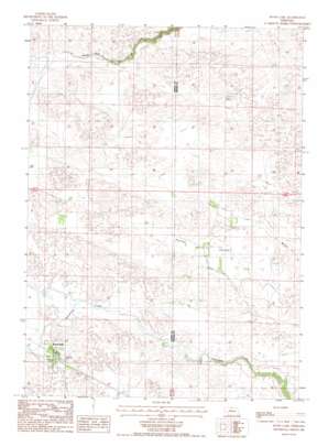 Wood Lake USGS topographic map 42100f2