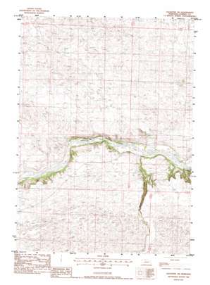Valentine SW USGS topographic map 42100g6