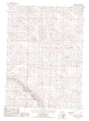 Mullen Nw topo map