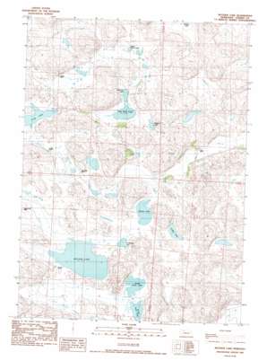 Mother Lake USGS topographic map 42101b7