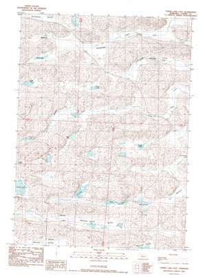 Turpin Lake East USGS topographic map 42101d7