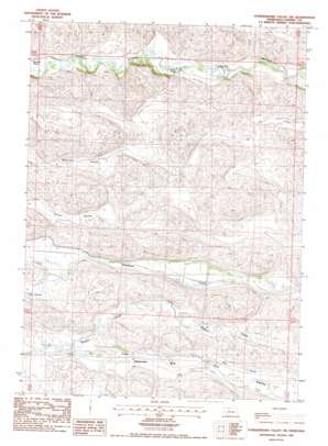 Powderhorn Valley SW USGS topographic map 42101e2