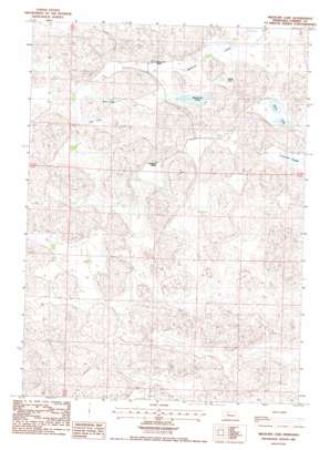 Medicine Lake USGS topographic map 42101f4