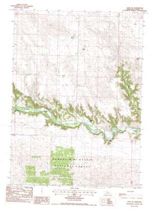 Cody SE USGS topographic map 42101g1
