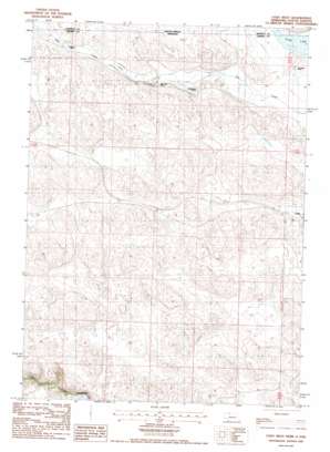 Cody West USGS topographic map 42101h3