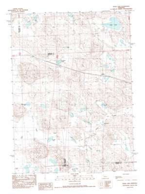 Jesse Lake USGS topographic map 42102a6