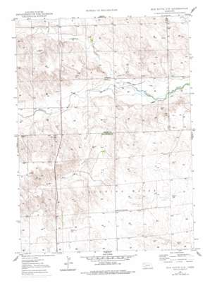 Box Butte Nw topo map