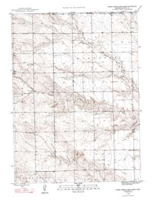 Barrel Springs Creek North USGS topographic map 42103b2