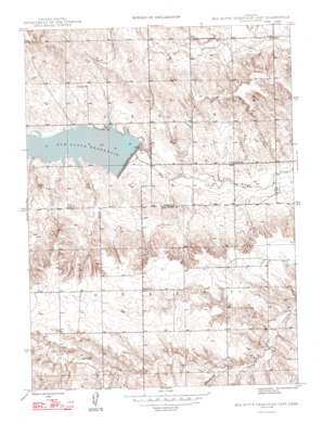 Box Butte Reservoir East USGS topographic map 42103d1