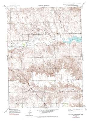 Box Butte Reservoir West USGS topographic map 42103d2