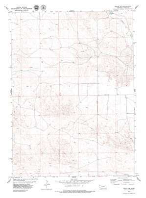 Agate NW USGS topographic map 42103d8