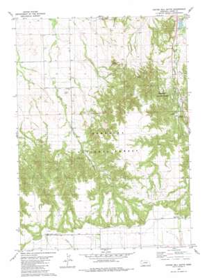 Coffee Mill Butte topo map