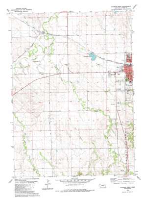 Chadron East USGS topographic map 42103g1
