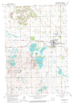 Hankinson USGS topographic map 46096a8