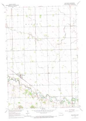 Mantador USGS topographic map 46096b8
