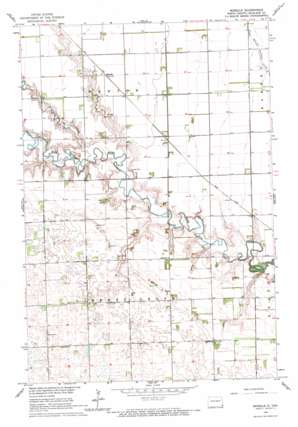Moselle USGS topographic map 46097b1
