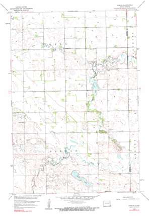 Hamlin USGS topographic map 46097b3