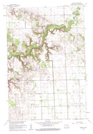 Casselton USGS topographic map 46097e1