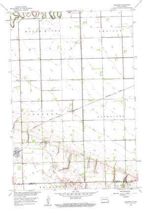 Leonard USGS topographic map 46097f2