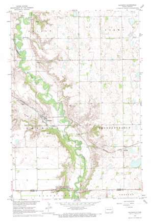 Kathryn USGS topographic map 46097f8