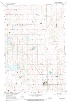 Fingal USGS topographic map 46097g7