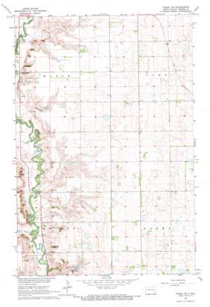 Fingal SW USGS topographic map 46097g8