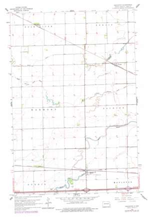 Mapleton USGS topographic map 46097h1