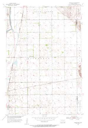 Lamoure USGS topographic map 46098a1