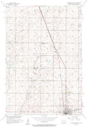 Ellendale North USGS topographic map 46098a5