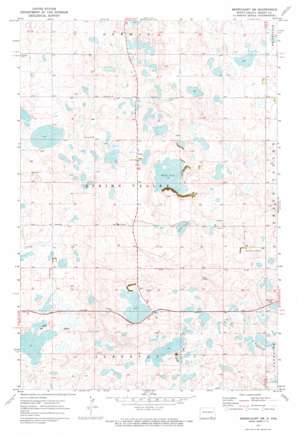 Merricourt SW USGS topographic map 46098a8