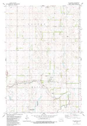LaMoure SW USGS topographic map 46098b4