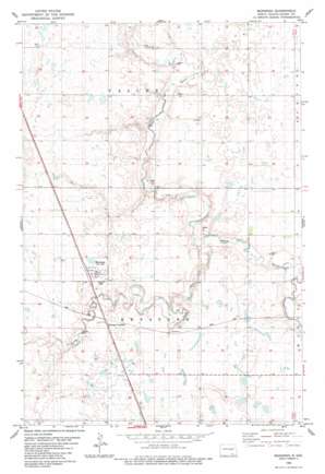 Monango USGS topographic map 46098b5