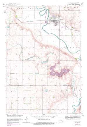 LaMoure USGS topographic map 46098c3
