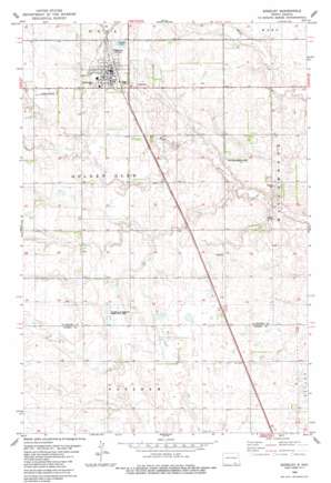 Edgeley USGS topographic map 46098c6