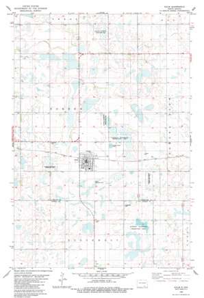 Kulm USGS topographic map 46098c8