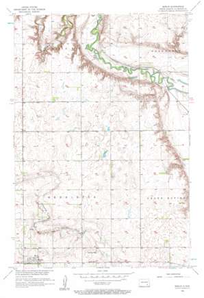 Berlin USGS topographic map 46098d4