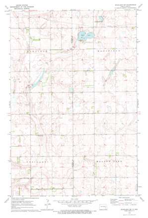 Eckelson Sw topo map
