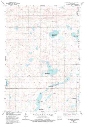Coldwater Lake USGS topographic map 46099a1