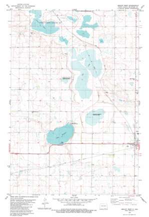 Ashley West USGS topographic map 46099a4