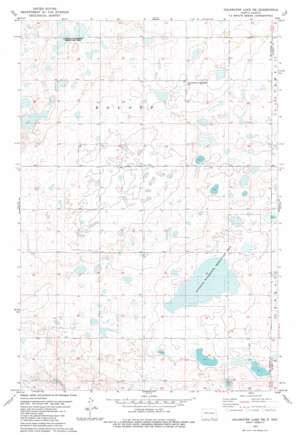 Coldwater Lake NE USGS topographic map 46099b1