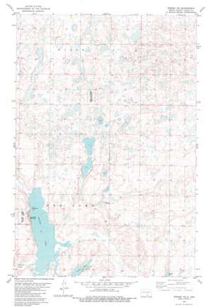 Wishek NE USGS topographic map 46099d5