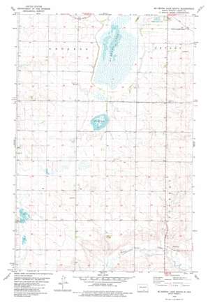 McKenna Lake South USGS topographic map 46099d7